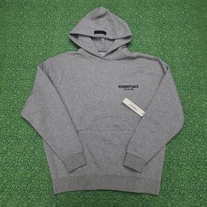 Essentials Gray Hoodie for Men